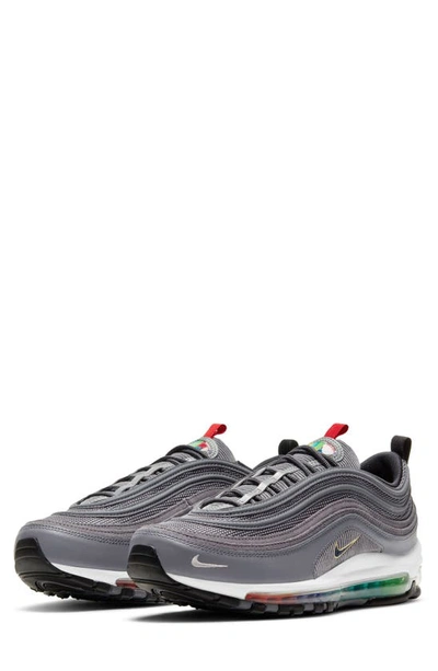 Nike Men's Air Max 97 Se Casual Sneakers From Finish Line In Light Graphite, Obsidian