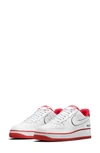 Nike "air Force 1 Low '07 Lx Hello" Sneakers In White/ White-university Red