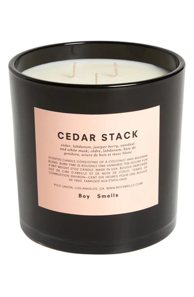 Boy Smells Cedar Stack Scented Candle, 27 oz