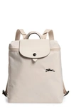 Longchamp Le Pliage Club Backpack In Chalk