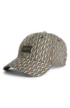 Rag & Bone Addison Graphic Print Baseball Cap In Green Multi