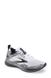 Brooks Levitate 4 Running Shoe In White/ Black