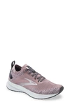 Brooks Women's Levitate 4 Running Sneakers From Finish Line In Blackened Pearl/metallic/primrose