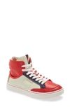 Superdry Women's Vegan Basket Lux Trainers Red / Navy/red/white