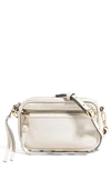 Aimee Kestenberg Let's Ride Mini Leather Crossbody Bag In Vanilla Ice