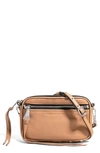 Aimee Kestenberg Let's Ride Mini Leather Crossbody Bag In Vachetta