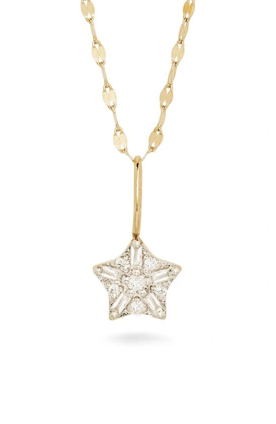 Stone And Strand Women's Teardrop Of Triumph 10k Yellow Gold & Diamond Pendant Necklace