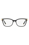 Dolce & Gabbana 51mm Butterfly Optical Glasses In Black