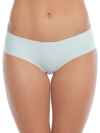 Calvin Klein Invisibles Hipster In Aqua Luster
