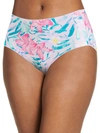 Jockey No Panty Line Promise Hip Brief In Pink Island Getaway
