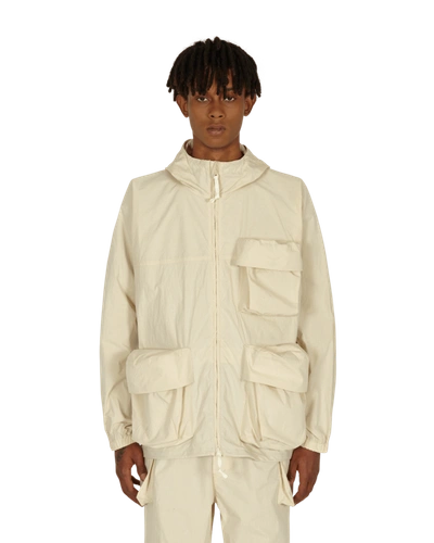 Snow Peak Indigo C/n Parka In Ivory | ModeSens