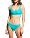VITAMIN A MIDORI RIBBED BIKINI BOTTOMS,PROD241480198