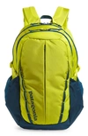 Patagonia 28 Liter Refugio Nylon Backpack In Chartreuse-chrt