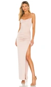 Lovers & Friends Odessa Gown In 裸色