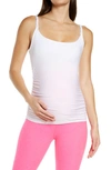 Beyond Yoga Maternity Nursing Camisole In Cloud White