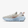 Nike Women's Space Hippie Knit Low Top Sneakers In Summit White,photon Dust,concord,multi-color