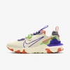 Nike React Vision High-top Sneakers In Pale Ivory,hyper Crimson,mean Green,concord