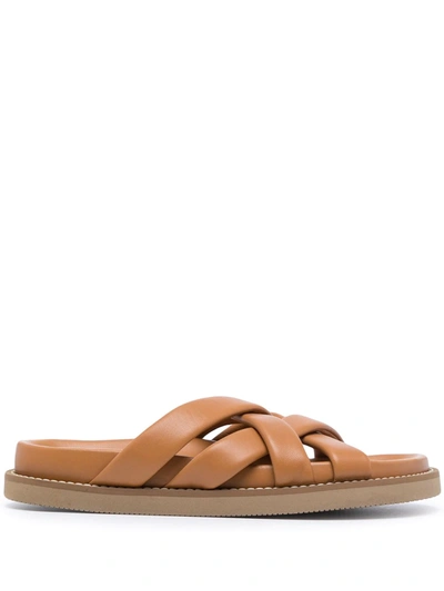 Joseph Jamila Crossover Strap Flat Sandals