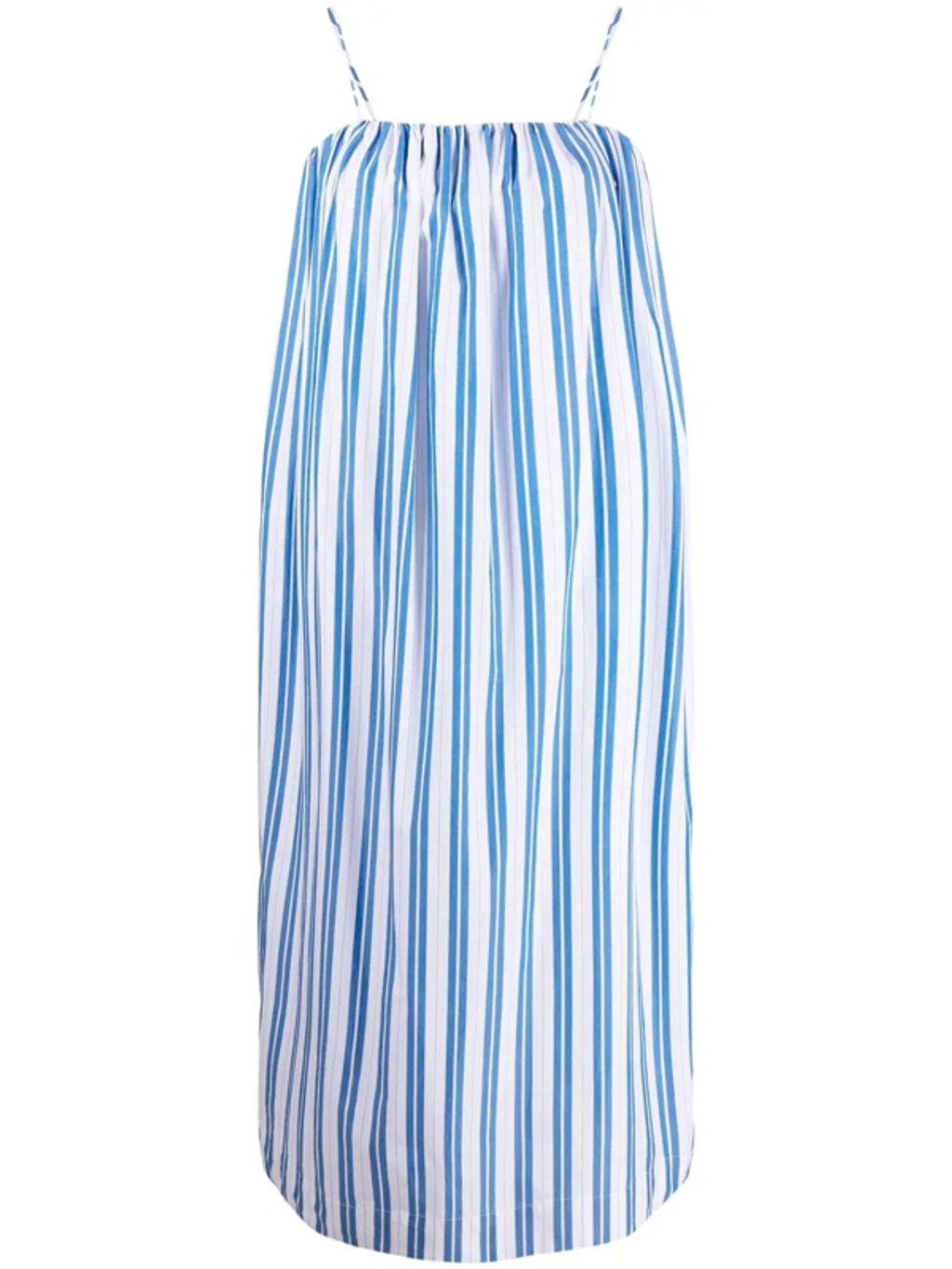 GANNI　Cotton Poplin Maxi Dress Ganni Cotton Poplin Maxi Strap Dress | Garmentory