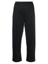Marc Jacobs Ladies Black Logo Striped Pants In Black