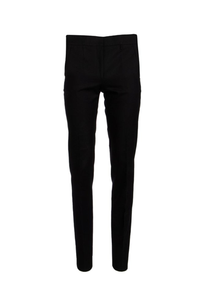 Givenchy High-waisted Wool Tailored Trousers In Black