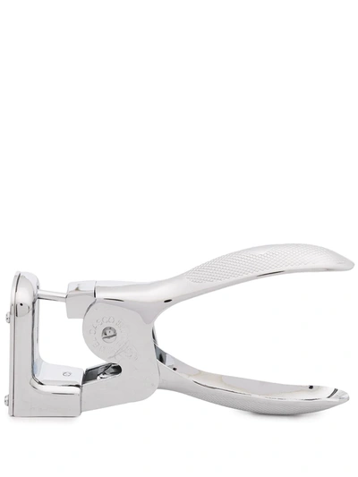 El Casco Classic Desk Stapler In Silber