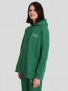 Ganni Software Isoli Oversized Hoodie Kelly Green Size Xxs/xs In Kelly Green
