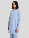 Ganni Software Isoli Oversized Sweatshirt Heather Size L/xl In Heater