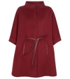 Loro Piana Salzburg Belted Cashmere Jacket In Red Pear