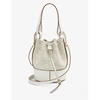 LOEWE BALLOON SMALL ANAGRAM-JACQUARD AND LEATHER SHOULDER BAG,R03788979