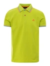 Peuterey Contrast-trim Polo Shirt In Green
