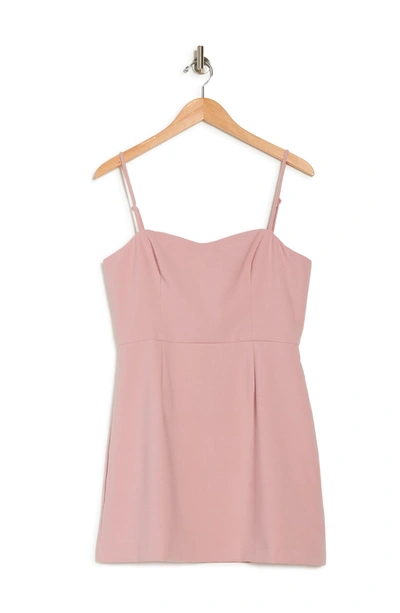 French Connection Whisper Light Sweetheart Mini Dress In Teagown