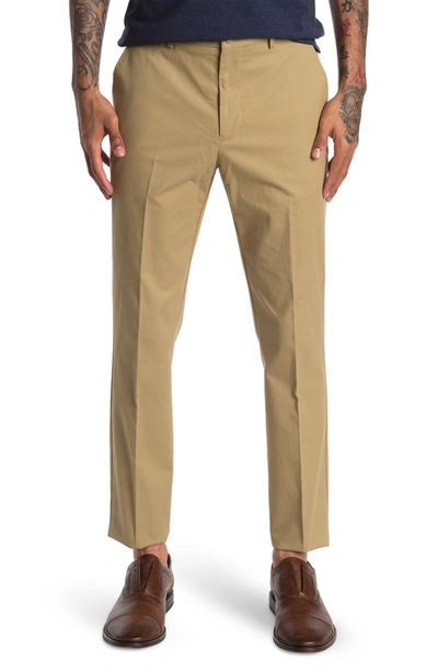 Ben Sherman Solid Pants In Khaki