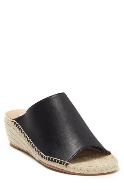 Matt & Nat Aloe Espadrille Wedge Sandal In Black