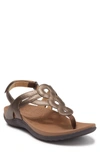 Rockport Ramona Thong Toe Sandal In Bronze