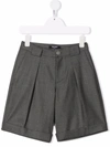 BALMAIN STRAIGHT-LEG TAILORED SHORTS