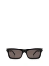 Saint Laurent Womens Sl 461 Betty Rectangle-frame Acetate Sunglasses In Black
