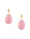 Eshvi Drop Pendant Earrings In Rosa