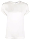Brunello Cucinelli Women's Silk Top In Weiss