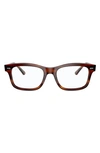 Ray Ban 54mm Optical Glasses In Red Havana