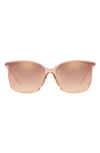 Michael Kors 61mm Square Sunglasses In Brown