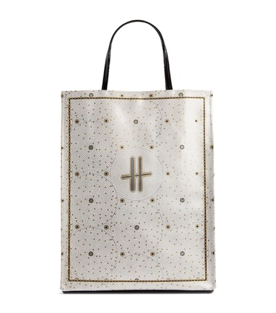 Harrods Medium Mosaic Floor Shopper Bag In Multi