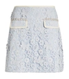 SELF-PORTRAIT GUIPURE LACE MINI SKIRT,16879822