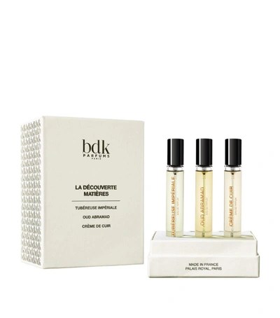 Bdk Parfums La Collection Matières Discovery Fragrance Gift Set In Multi