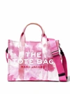 MARC JACOBS THE TOTE HANDBAG IN TIE DYE FABRIC