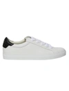 GIVENCHY TWO-TONE LEATHER SNEAKERS WHITE/BLACK
