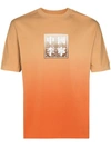 LI-NING GRAPHIC-PRINT GRADIENT-EFFECT T-SHIRT