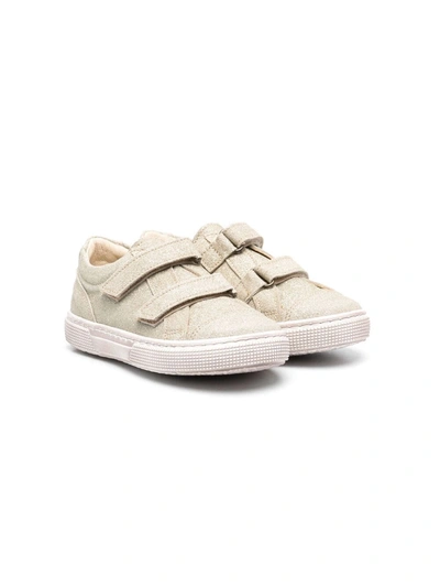 Pèpè Kids' Eva Touch-strap Trainers In Neutrals