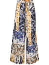 ZIMMERMANN FLORAL-PRINT STRAIGHT TROUSERS