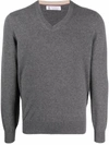 Brunello Cucinelli Sweater In Grey